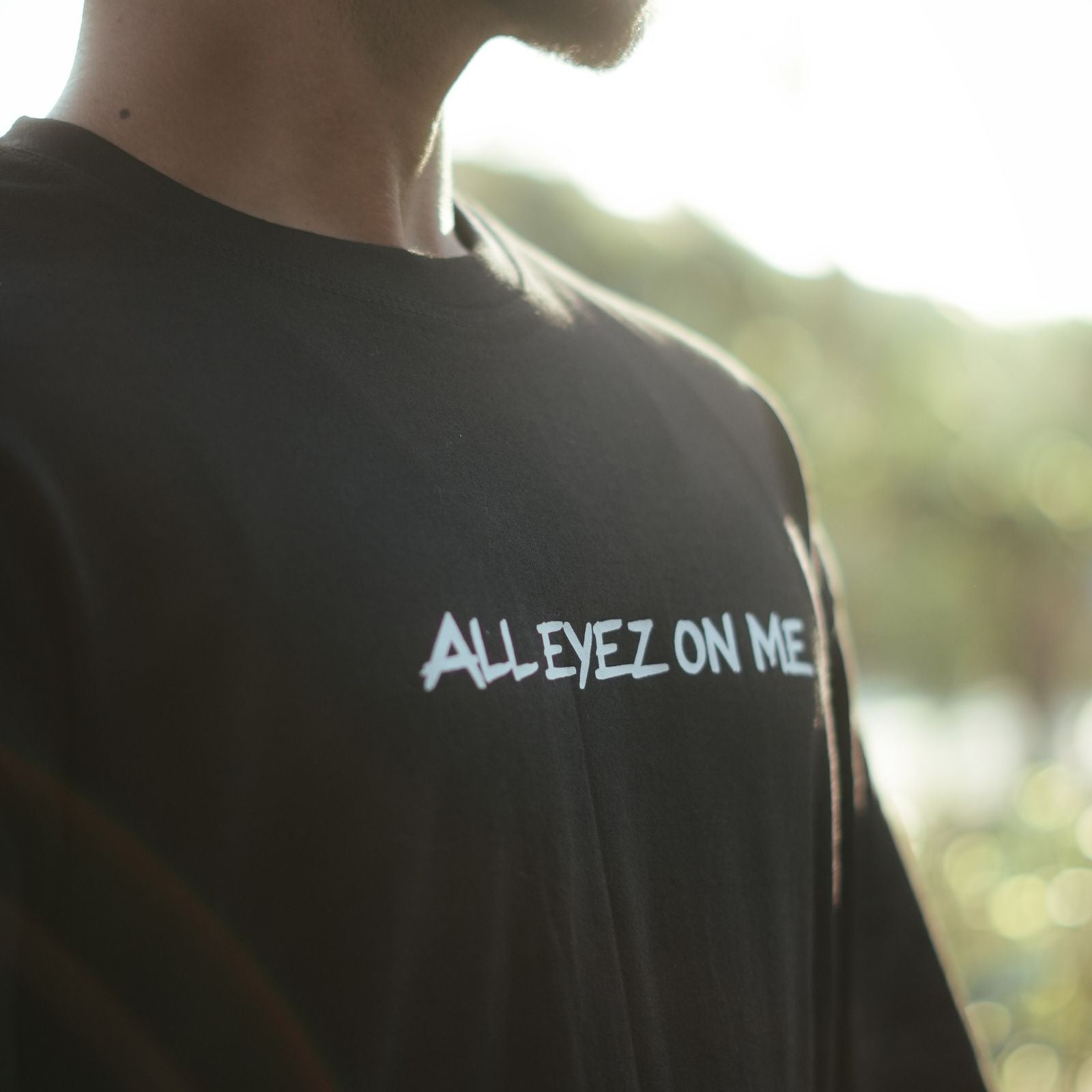 ALL EYEZ ON ME Oversized T Shirt